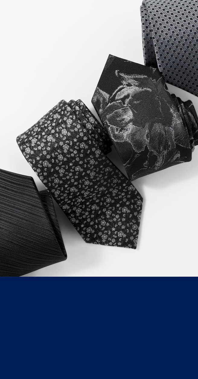 BLACK & WHITE TIES
