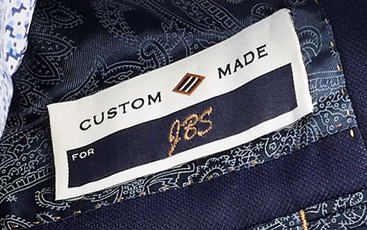 personalized label detail