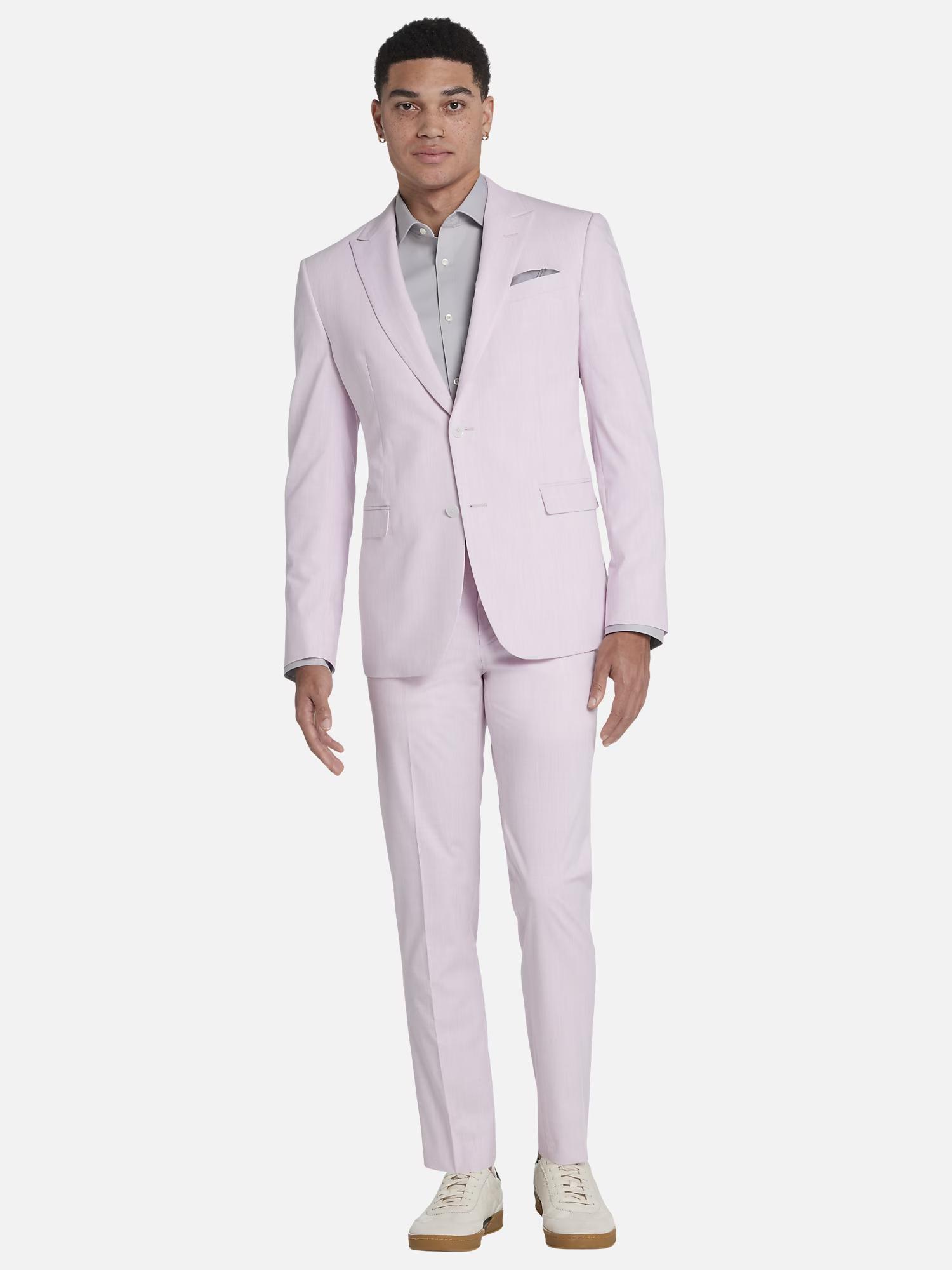 stylish prom outfit fine stripes