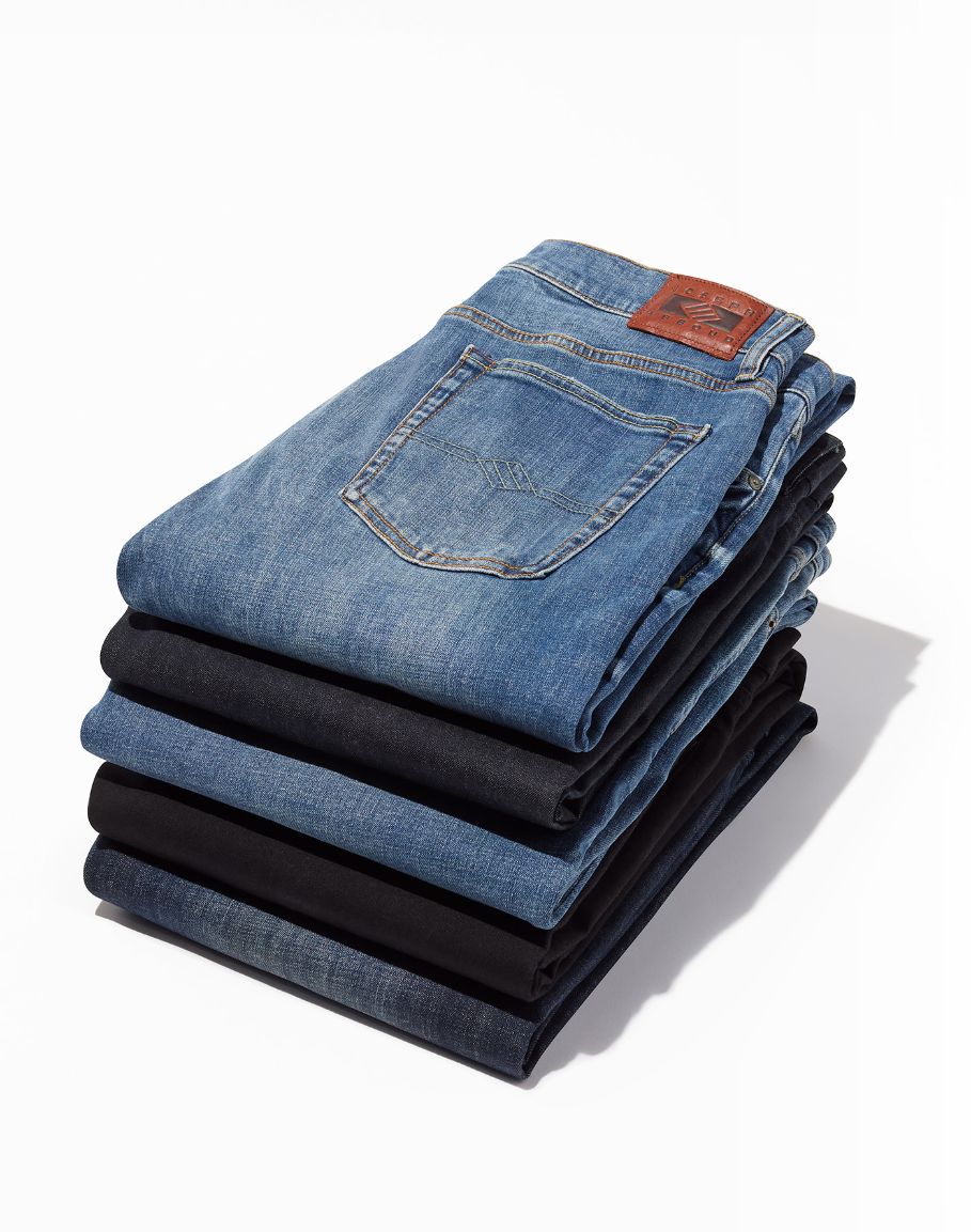 wardrobe basics for men jeans