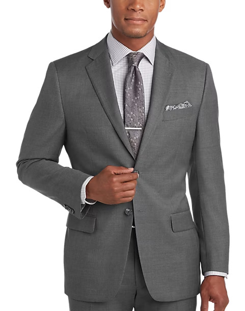 joseph abboud modern fit suit gray how should a suit fit