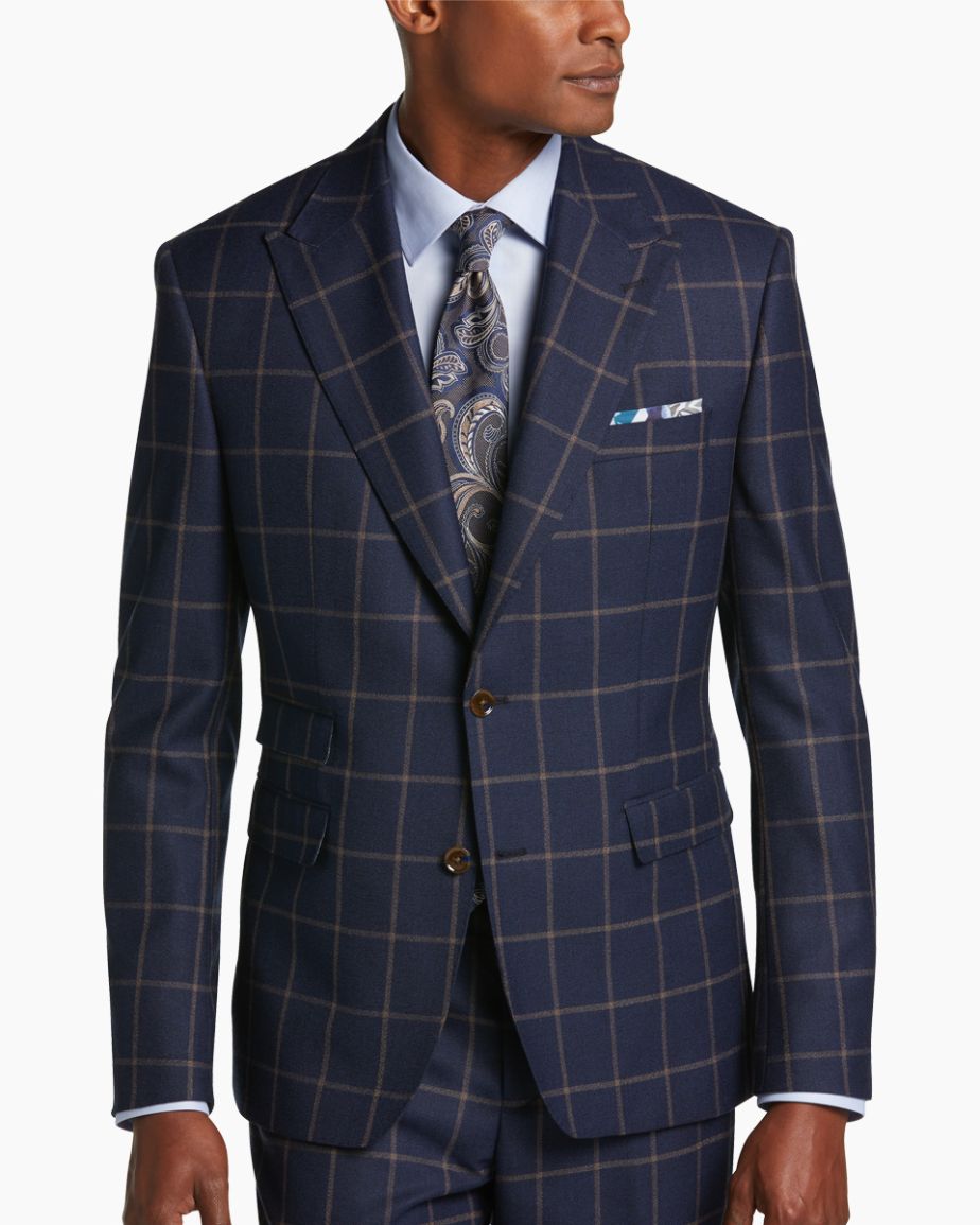 fall wedding attire patterned plaid
