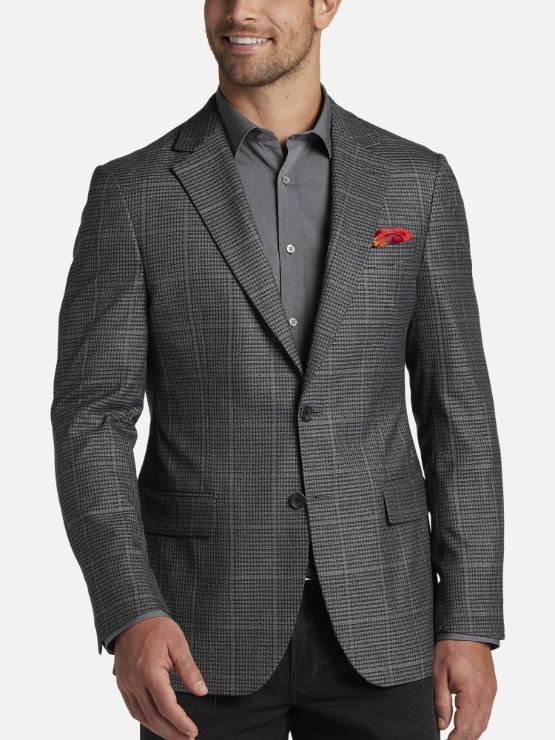 how to wear patterns and prints checkered sport coat men