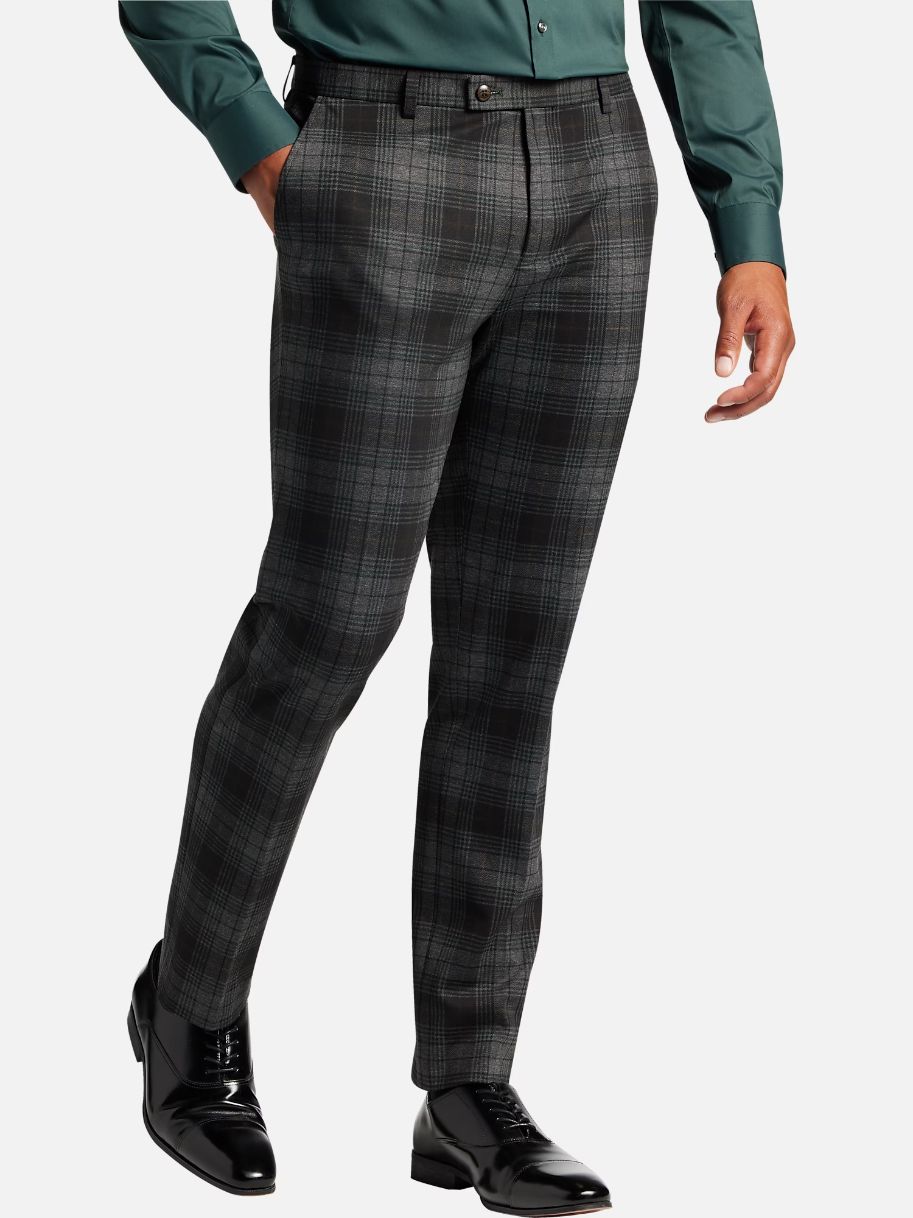 how to wear patterns and prints plaid pants men