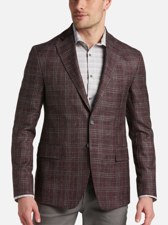 how to wear patterns and prints plaid sport coat men
