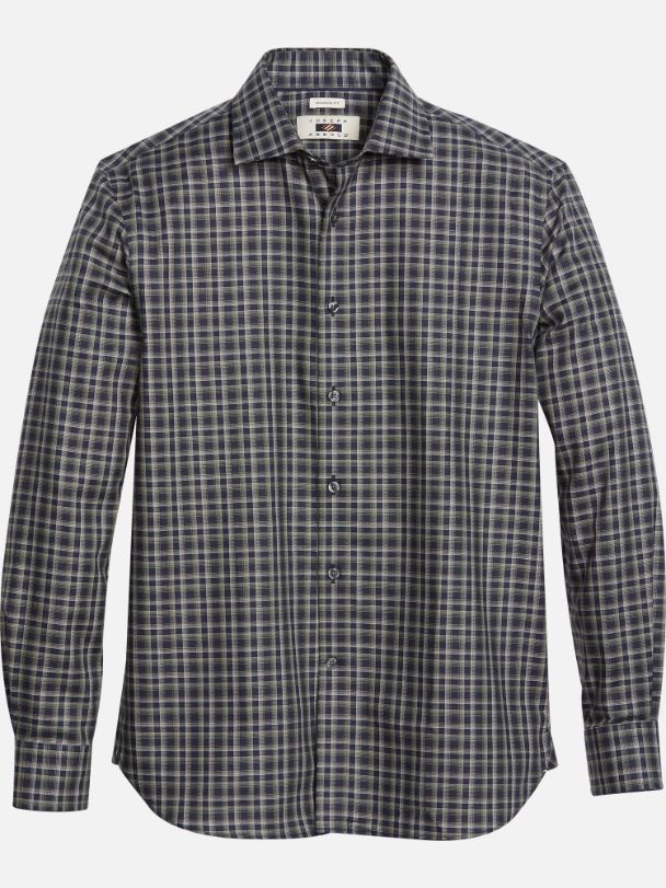how to wear patterns and prints plaid twill sport shirt men