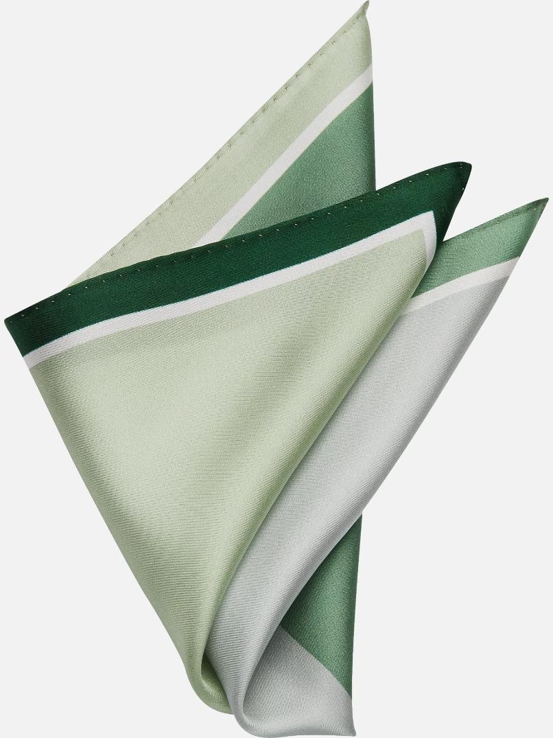 accessories for black suit pocket square