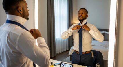 How to tie a tie