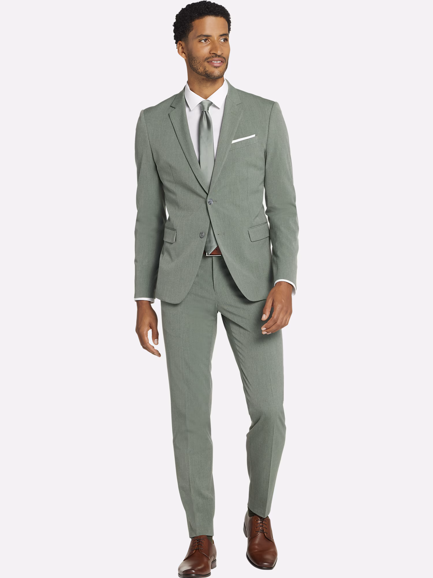 what should a man wear to an outdoor summer wedding green suit