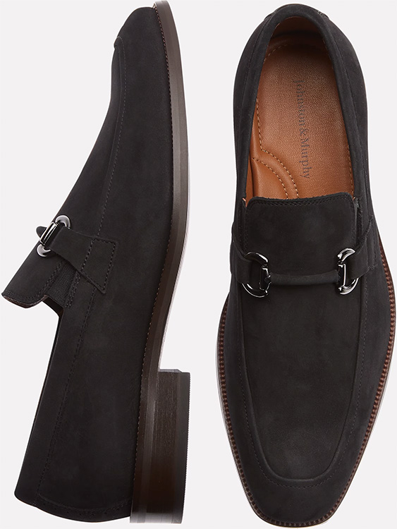 Johnston &amp; Murphy Everett Suede Loafers