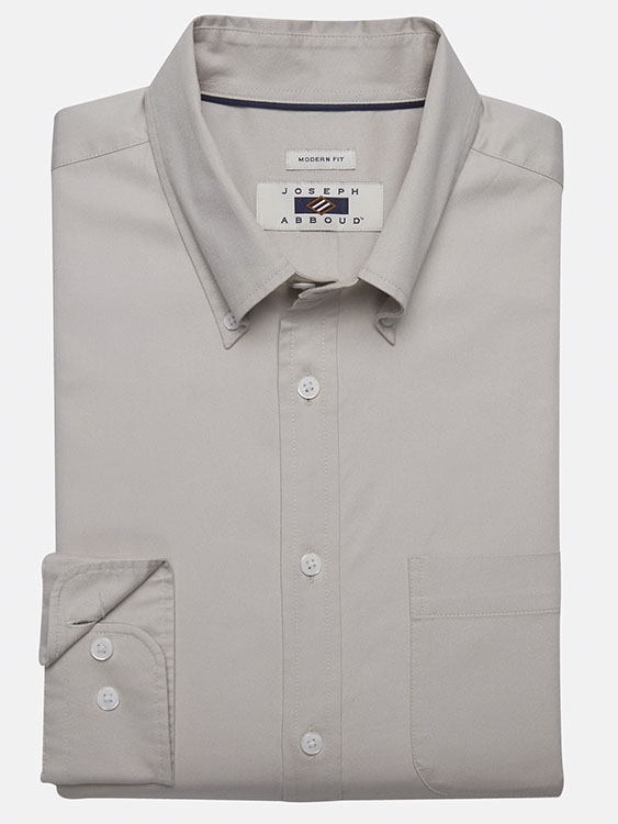 Twill Casual Button Up Shirt