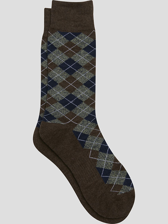 Joseph Abboud Marled Argyle Socks