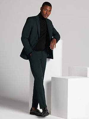 Skinny Fit Suit Separates Jacket and Pants