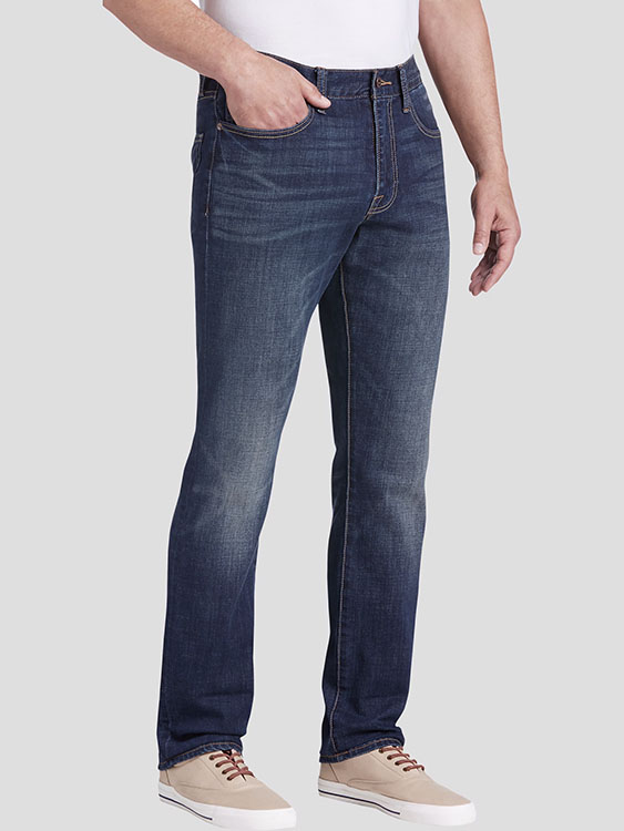 Lucky Brand Athletic Fit Straight Leg Classic Denim Jeans