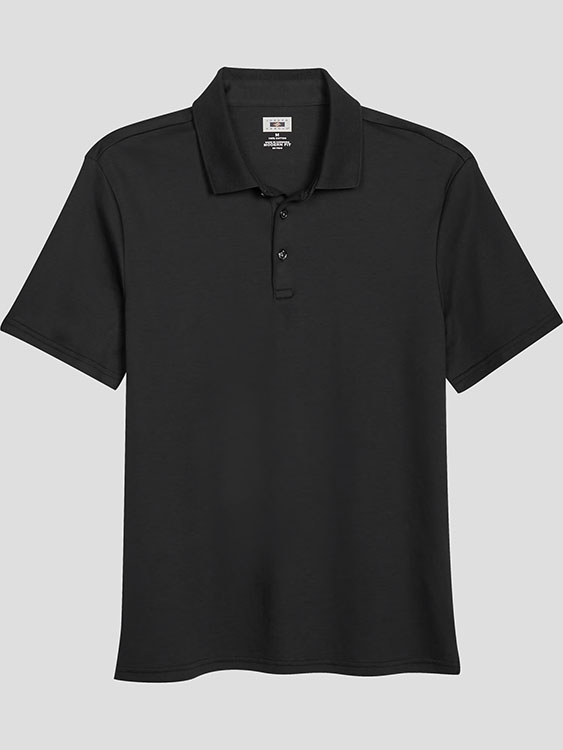 Joseph Abboud Modern Fit Luxe Cotton Polo