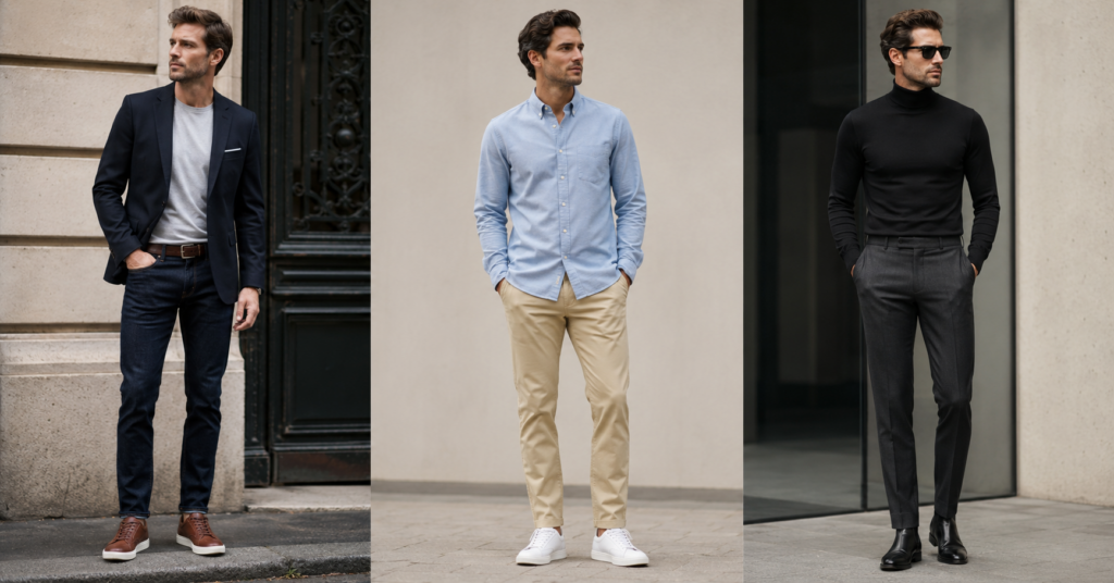 dinner dressing for men Date Night Outfits for Men 2026