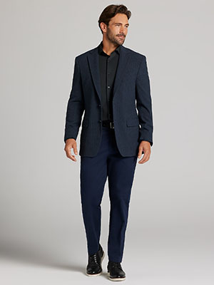 modern fit check sport coat