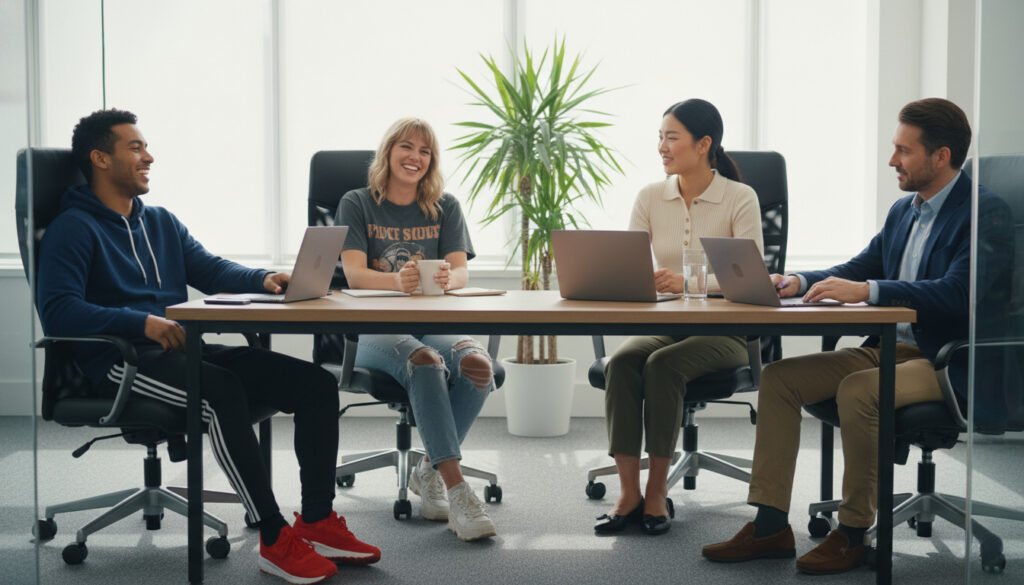 Casual Gone Too Far: The Morning Meeting