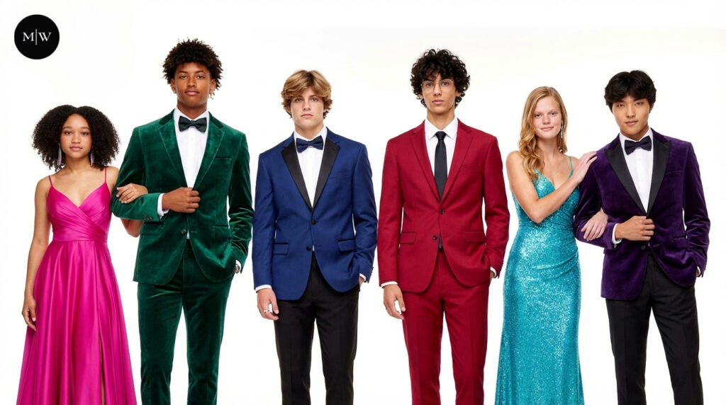 Bold Colors Men's Suits