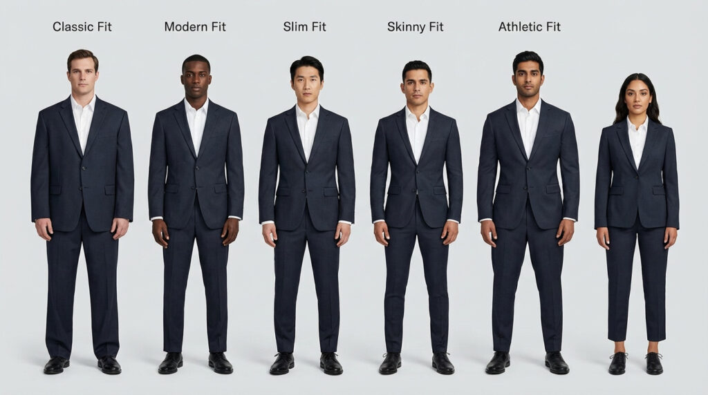 What Is a Slim Fit Suit vs. Classic, Modern & Athletic Fits