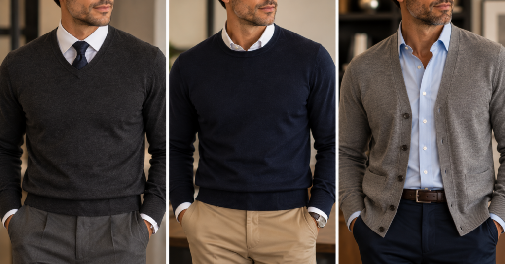 The current image has no alternative text. The file name is: Modern-Menswear-Sweater-Triptych-1.png